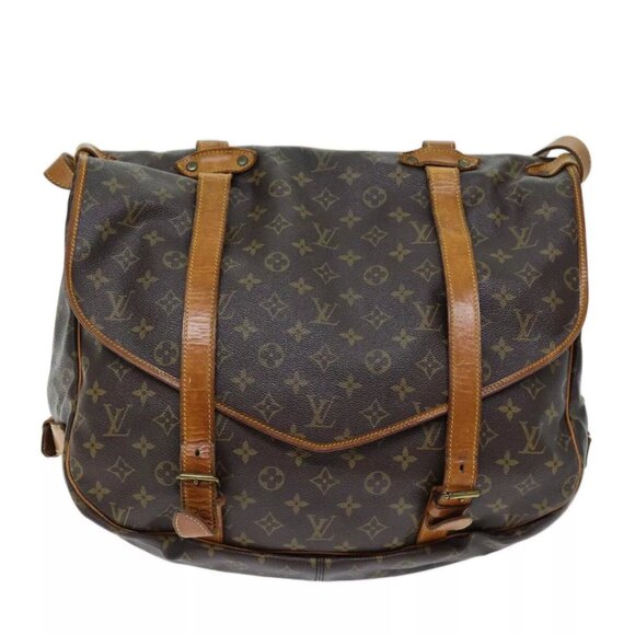 LOUIS VUITTON Monogram Saumur 43 Shoulder Bag - Picture 10 of 16